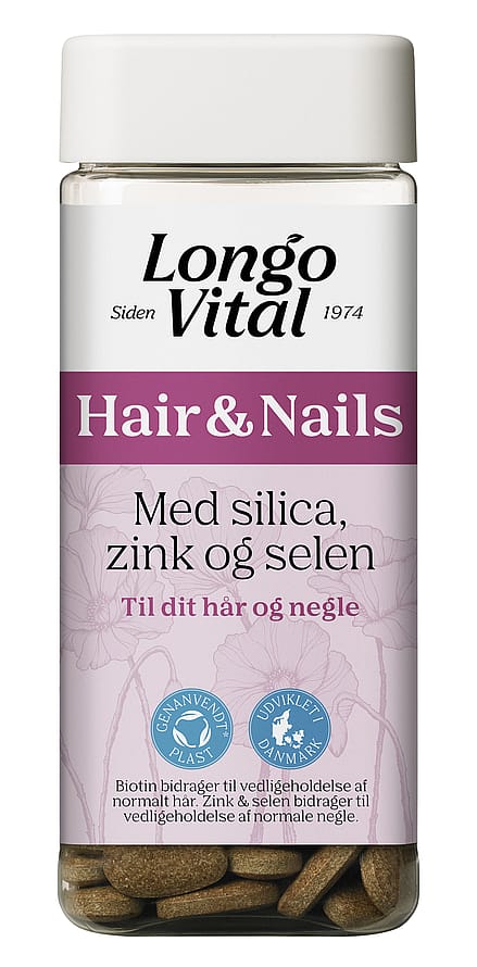 Longo Vital Hair & Nails 180 stk