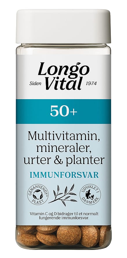 Longo Vital Multivitamin 50+ 180 stk