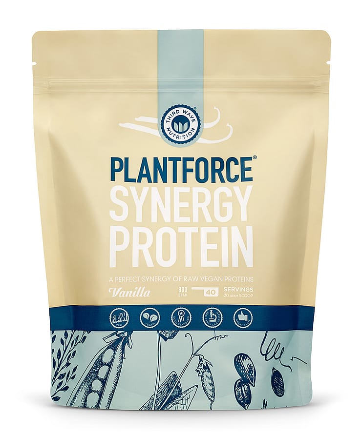 Plantforce Synergy Protein Vegansk Vanilla 800 g