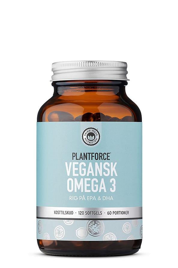 Plantforce Omega 3 Vegansk 120 kaps.