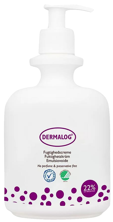 Dermalog Fugtighedscreme 22% uden parfume 500 ml