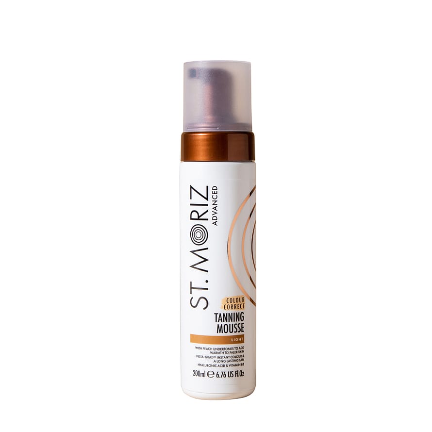 St. Moriz Advanced Pro Color Correcting Tanning Mousse Light