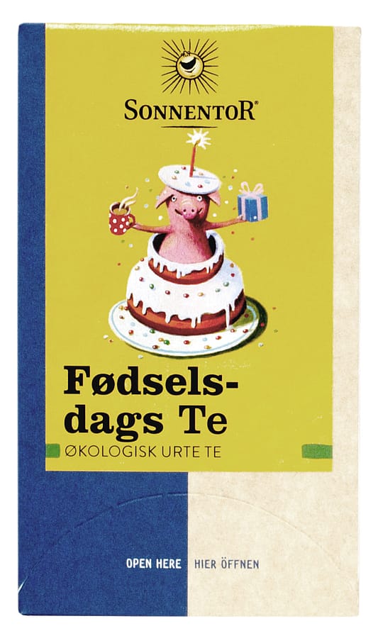 Sonnentor Fødselsdags te Ø 18 breve