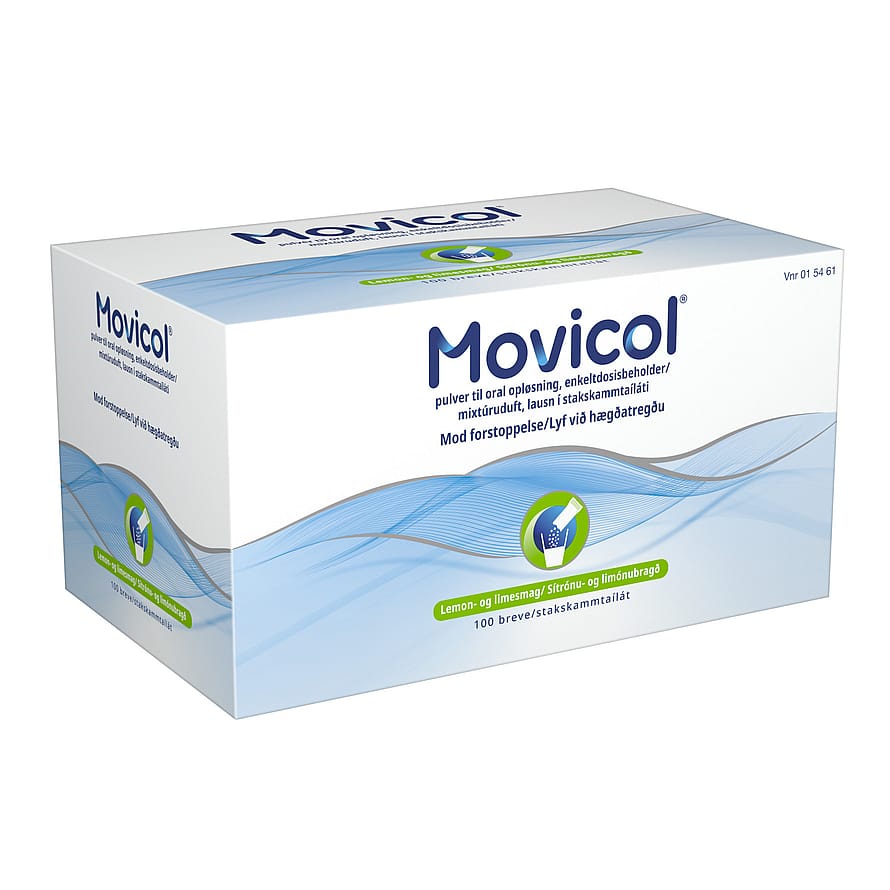 Movicol Pulverbreve Lemon 100 stk