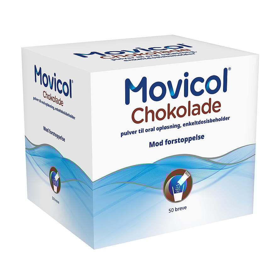 Movicol Pulverbreve Chokolade 50 stk