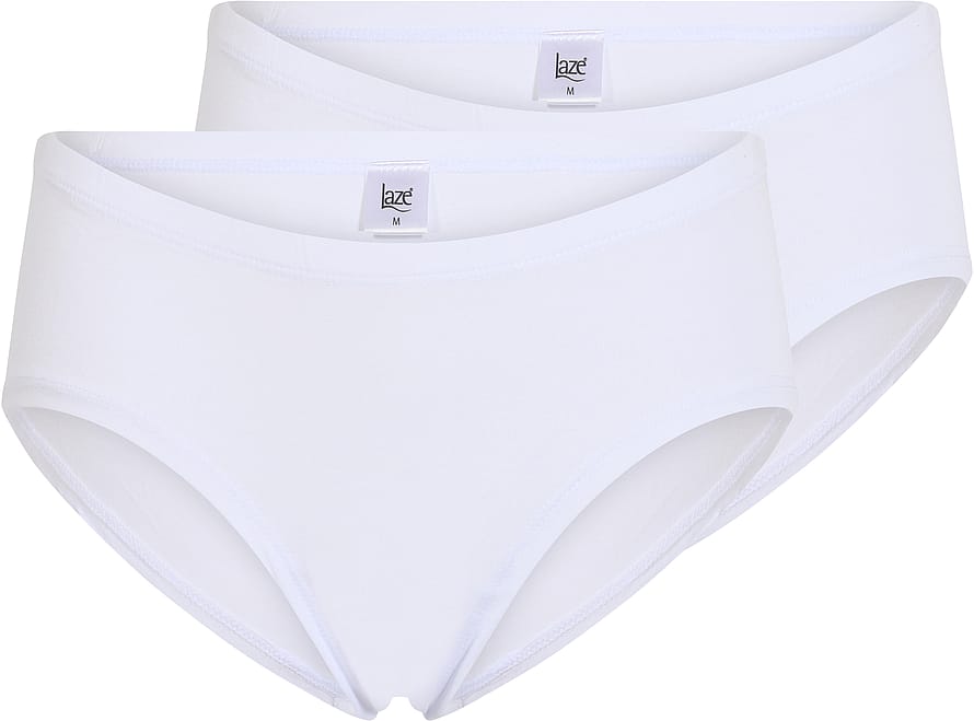 Laze Bambu Hipster 2-pak Hvid 38