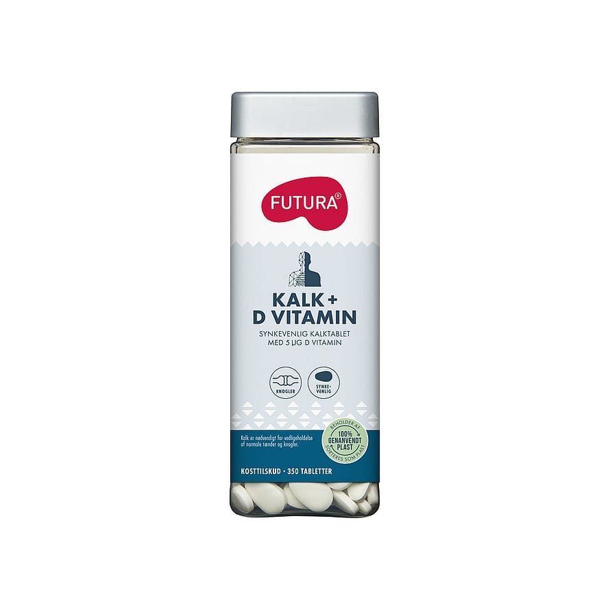 Futura Kalk + D vitamin 350 stk