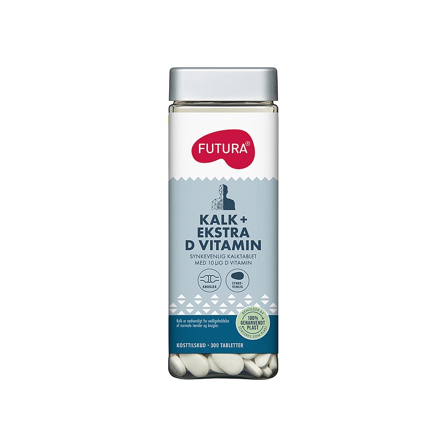 Futura Kalk + ekstra D vitamin 300 stk