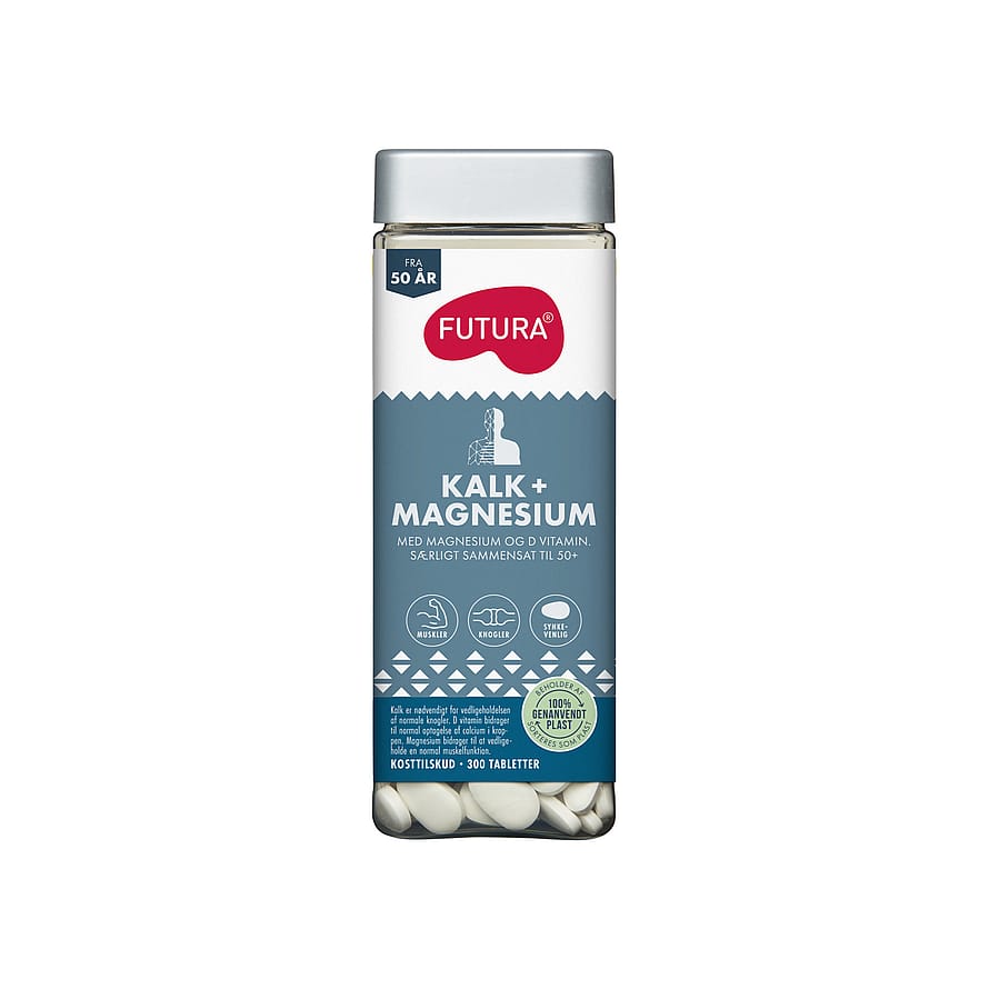 Futura Kalk + Magnesium fra 50 år 300 stk
