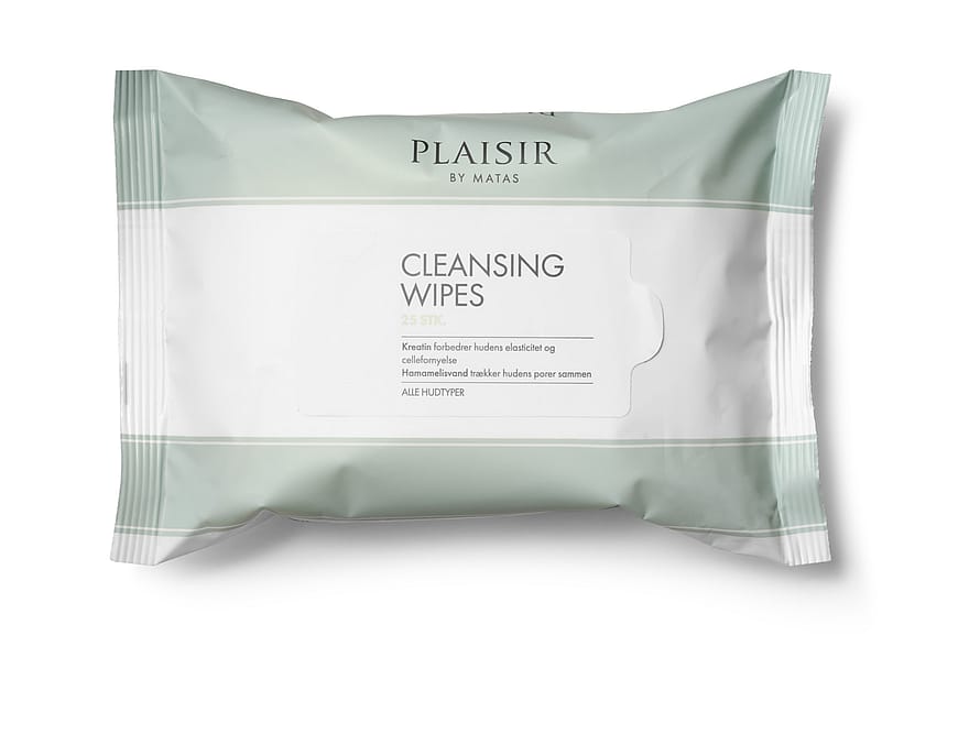 Plaisir Cleansing Facial Wipes 25 stk