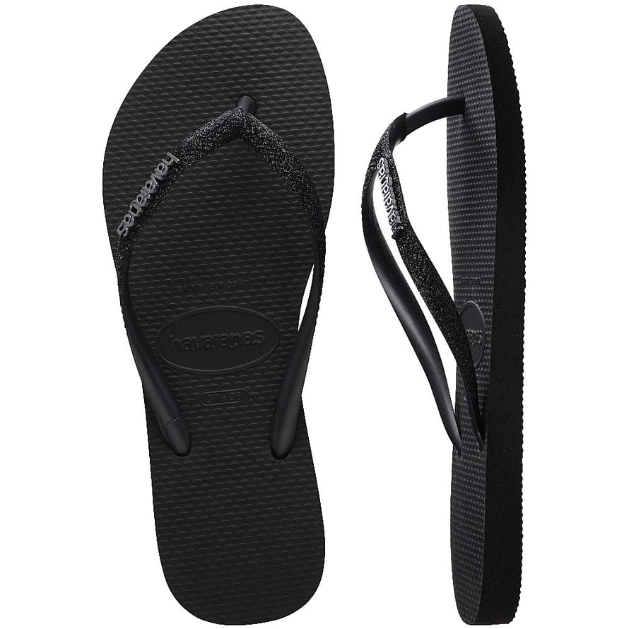 Havaianas Slim Glitter II 1069 Black/Black Str 41/42