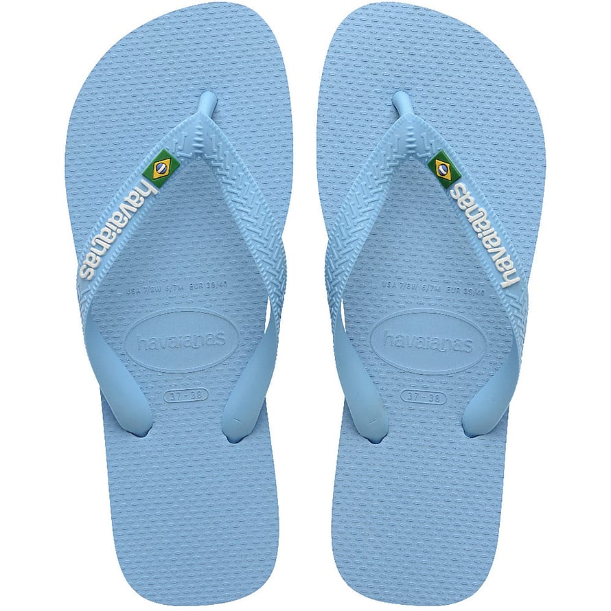 Havaianas Flip-flops Brasil Logo Lavendelblå/Hvid 35/36