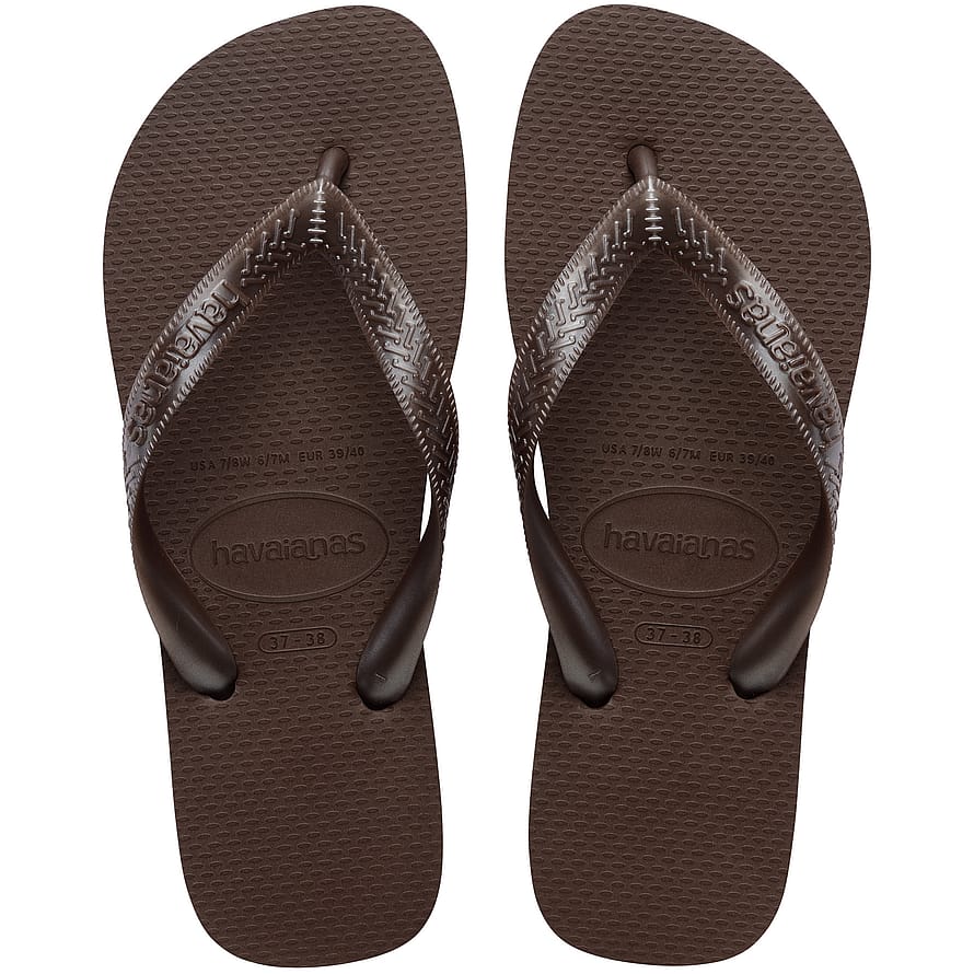 Havaianas Top Tiras Sandal Dark Brown 41/42