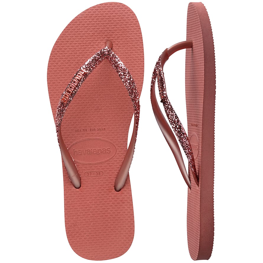 Havaianas Slim Glitter II 1121 Canyon Clay Str 41/42