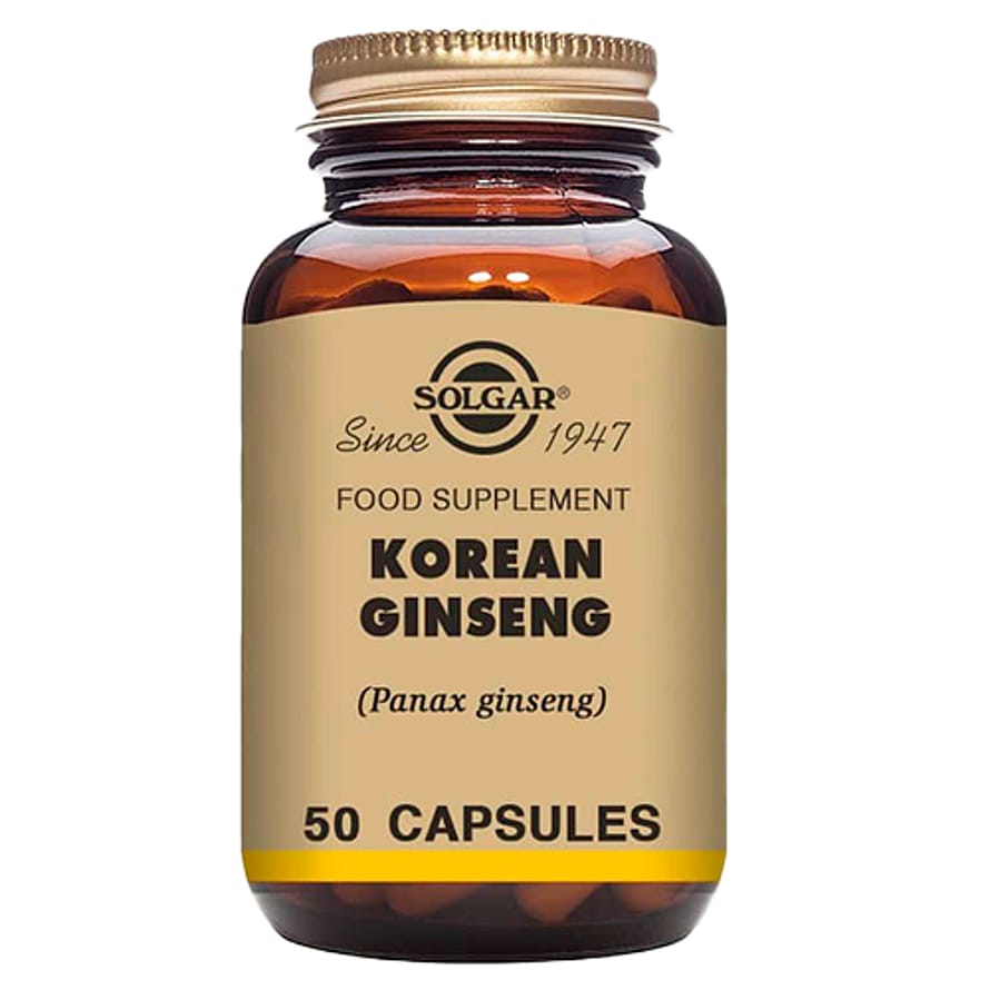 Solgar Koreansk Ginseng 50 kaps.
