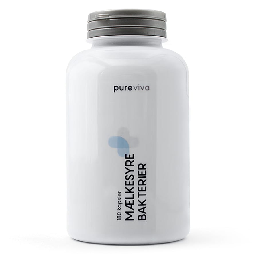 Pureviva Mælkesyrebakterier 180 kaps