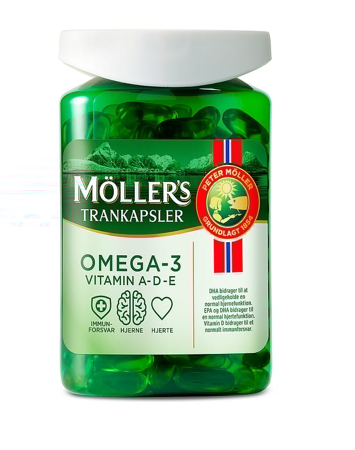 Möller's Trankapsler med Vitamin A, D og E 150 kaps