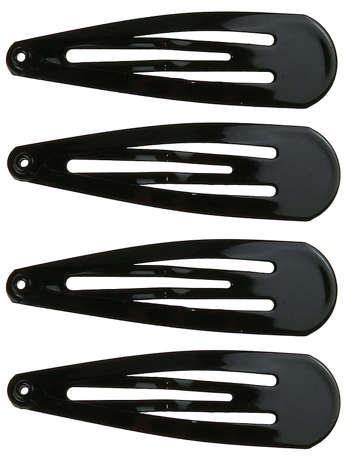 Senze Knækspænder 4 stk Sort