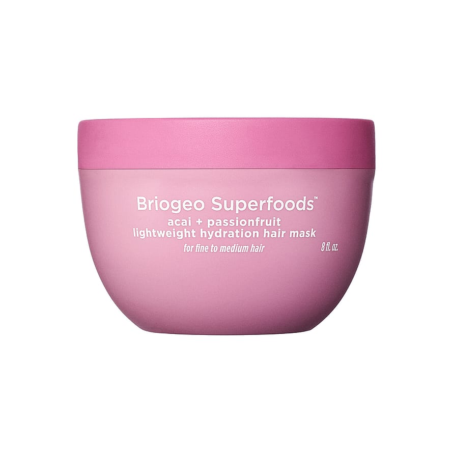 Briogeo Acai + Passionfruit Lightweight Hydration Hair Mask 240 ml