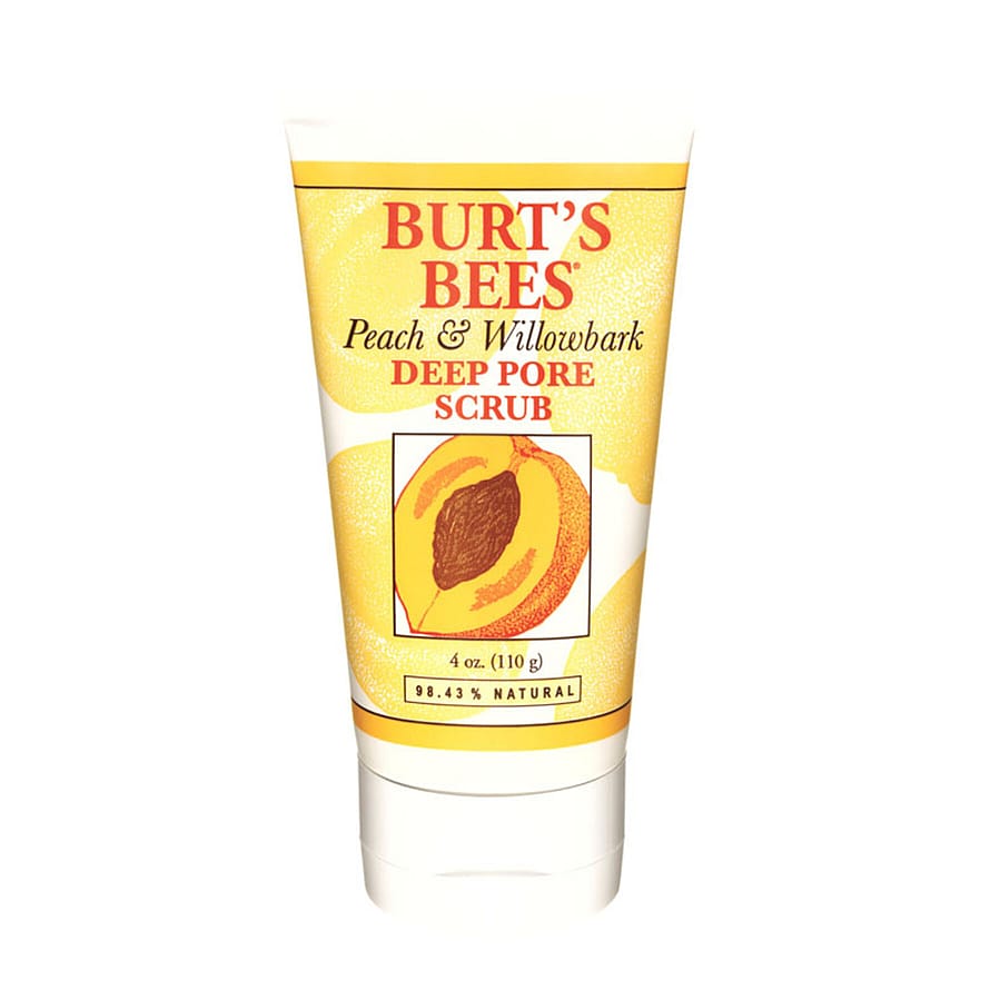 Burt's Bees Peach & Willowbark Deep Pore Scrub 110 g