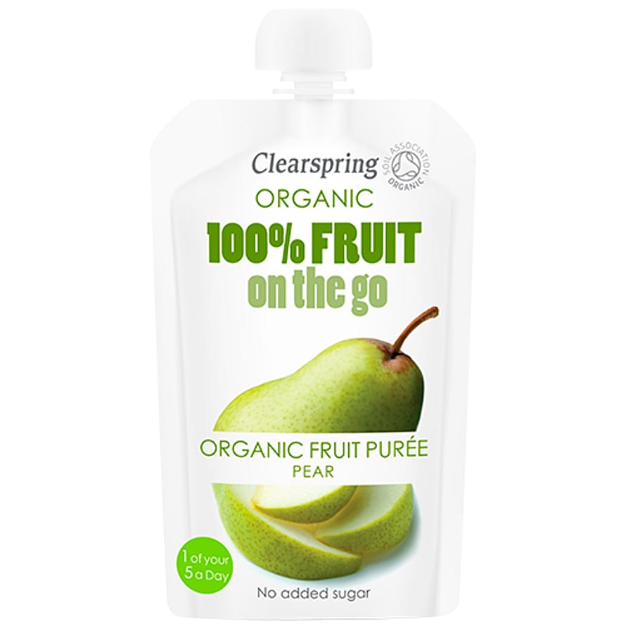 Clearspring Pære Fruit On The Go Ø 100 g