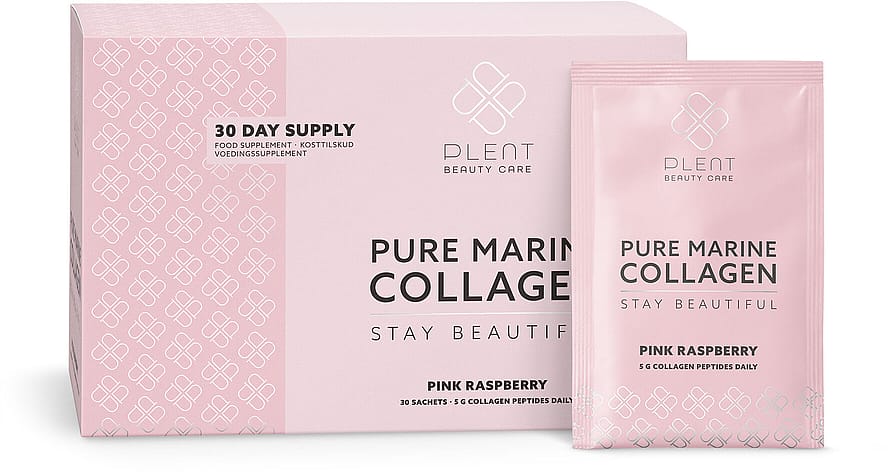 Plent Marine Collagen Box 30 stk Pink Raspberry 30 stk.