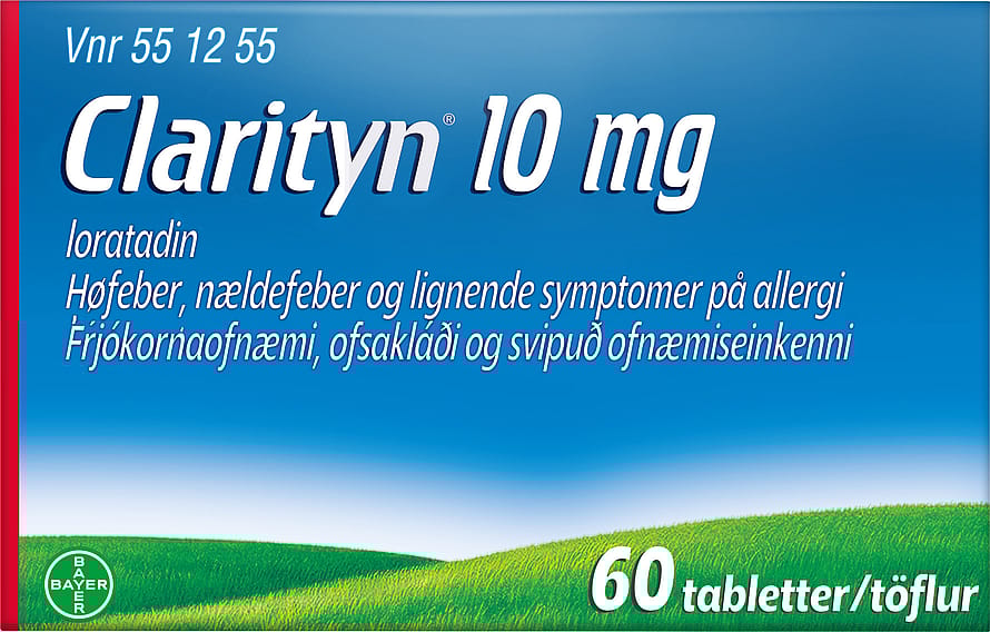 Clarityn Tabletter 10 mg 60 stk