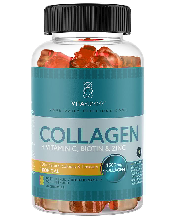 VitaYummy Collagen Tropical 60 stk.