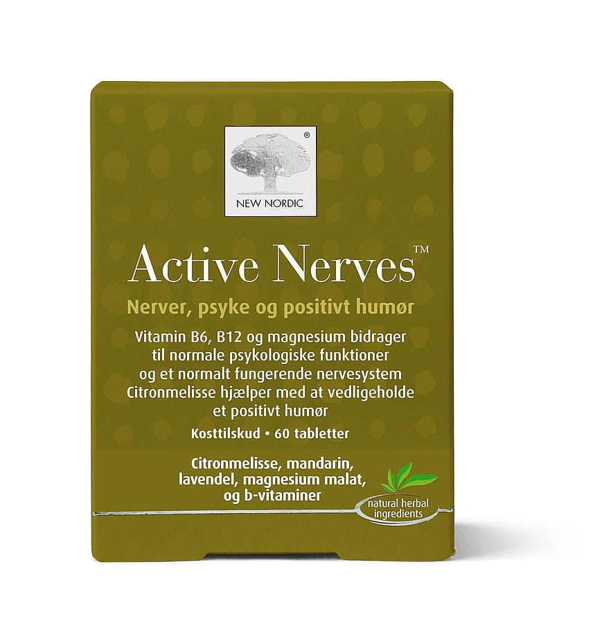 New Nordic Active Nerves 60 kaps