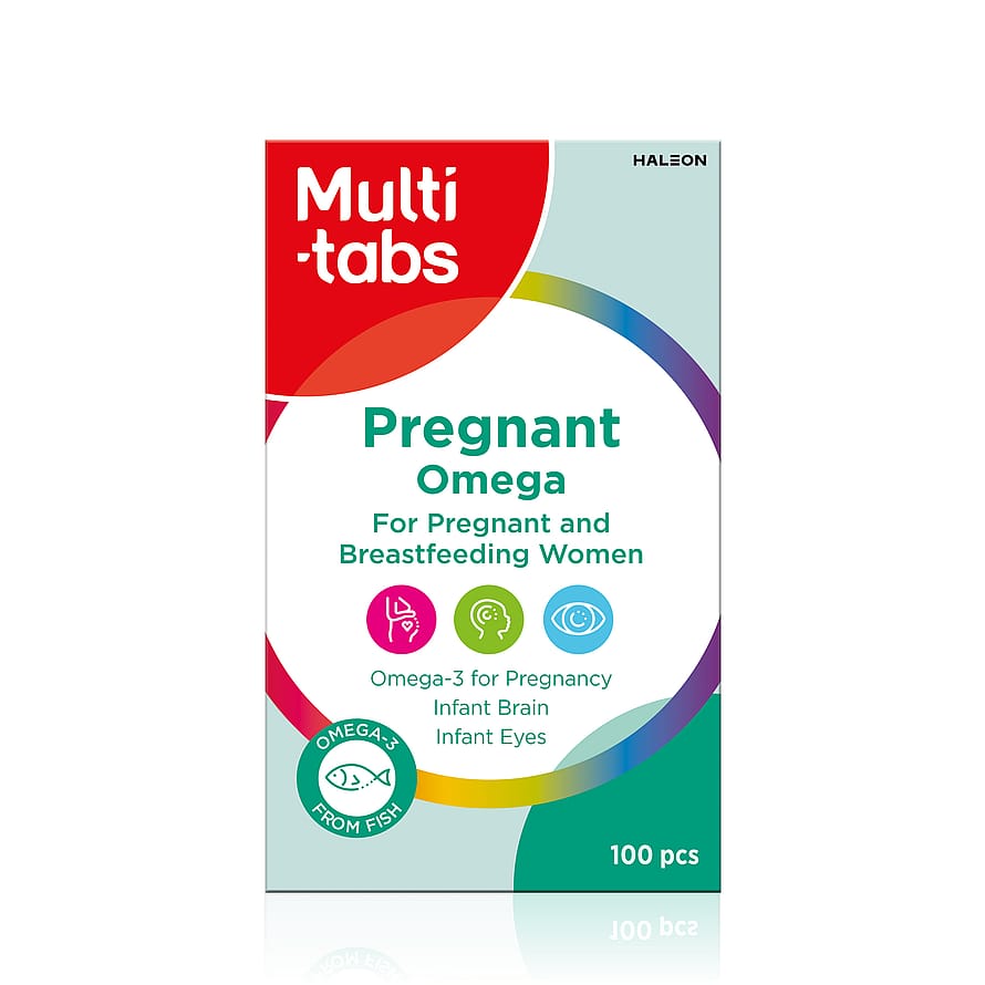 Multi-tabs Pregnant Omega kapsler 100 stk