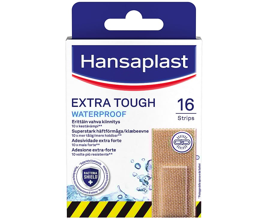 Hansaplast Sårplaster Extra Tough 16 stk