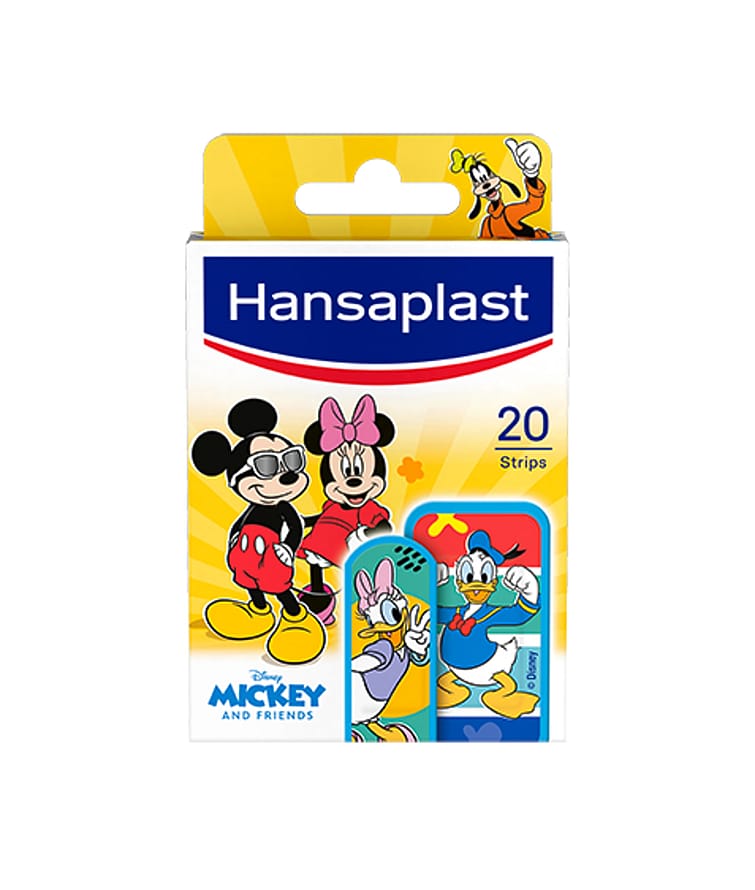 Hansaplast Mickey & Friends Plastre 20 Stk