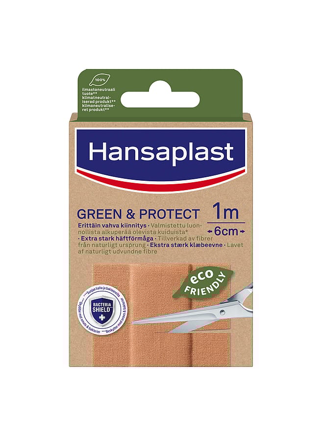 Hansaplast Green&Protect Stofplaster 10 stk.
