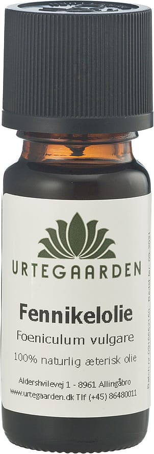 Urtegaarden Fennikelolie Æterisk Olie 10 ml