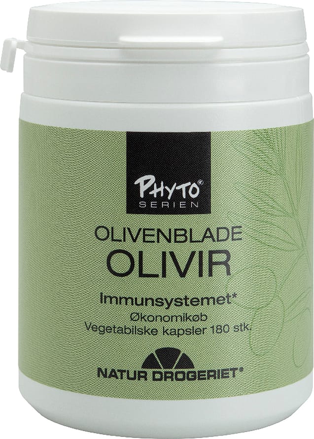 Natur Drogeriet Olivir Olivenblade 180 kaps.