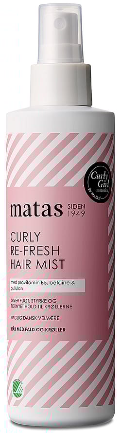 Matas Striber Curly Re-Fresh Hair Mist 200 ml