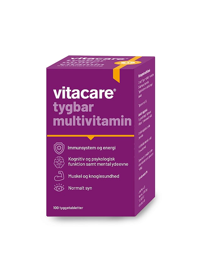 VitaCare Tygbar Multivitamin 100 stk
