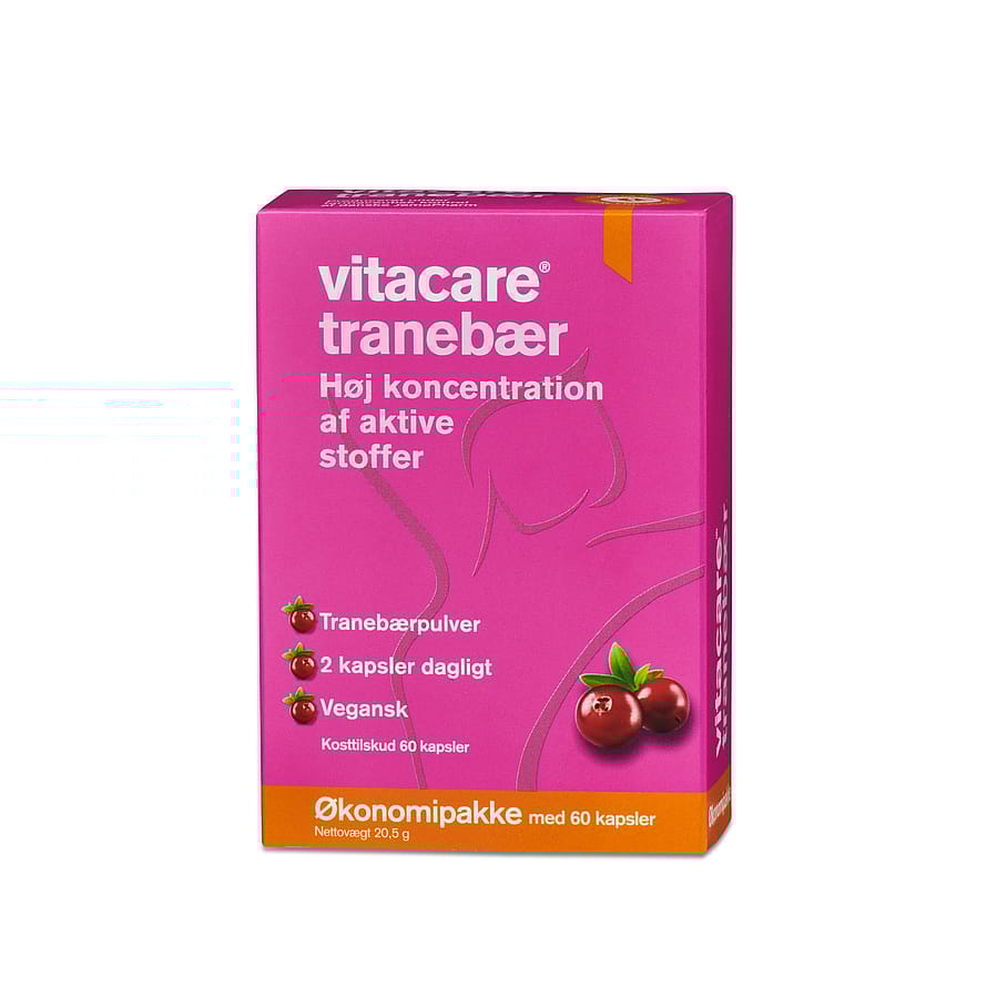 VitaCare Tranebær økonomipakke 60 stk