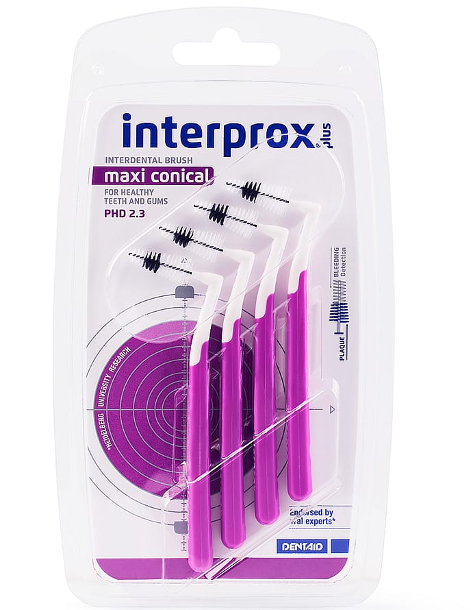 Interprox Vinkel Plus Lilla 4 stk 2,3 mm