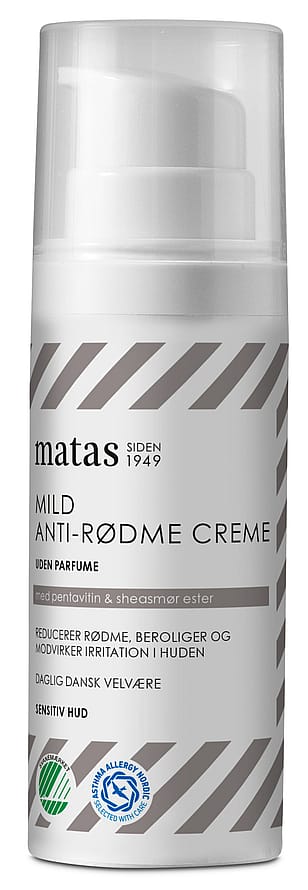 Matas Striber Mild Anti-Rødme Creme Uden Parfume 50 ml