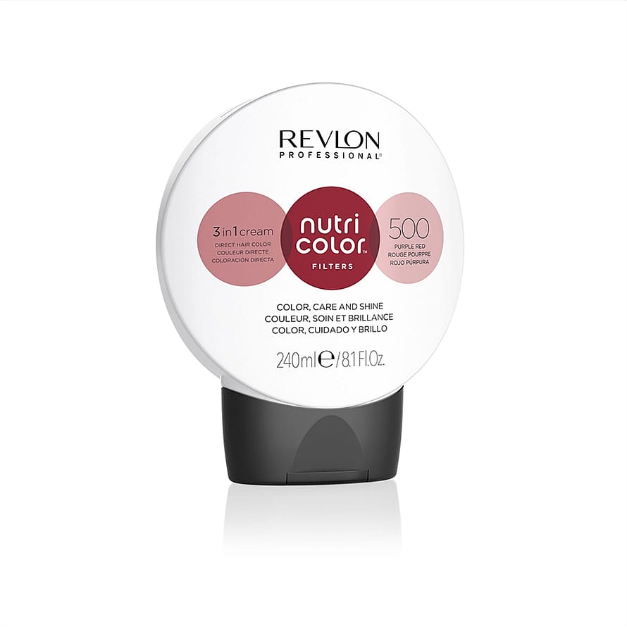 Revlon Professional Nutri Color Filters 500 Purple Red 240 ml