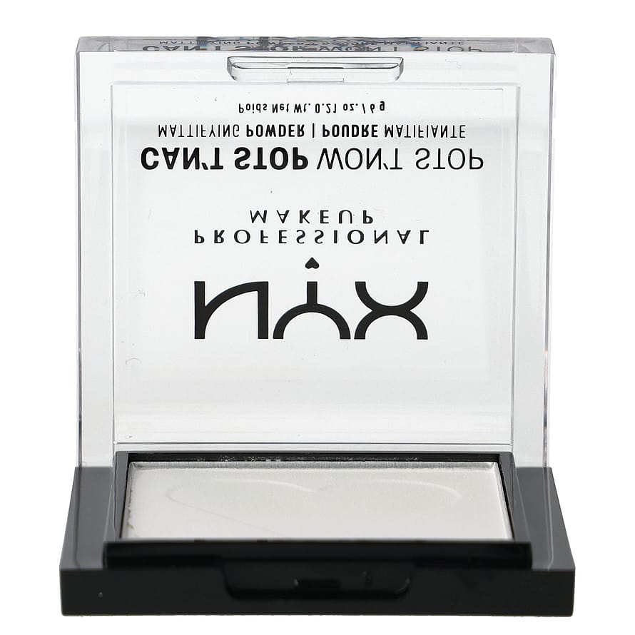 NYX PROFESSIONAL MAKEUP Can't Stop Won't Stop Mattifying Powder Brightening Translucent