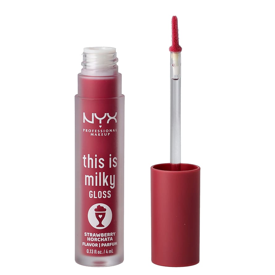 NYX PROFESSIONAL MAKEUP This Is Milky Gloss Strawberry Horchata