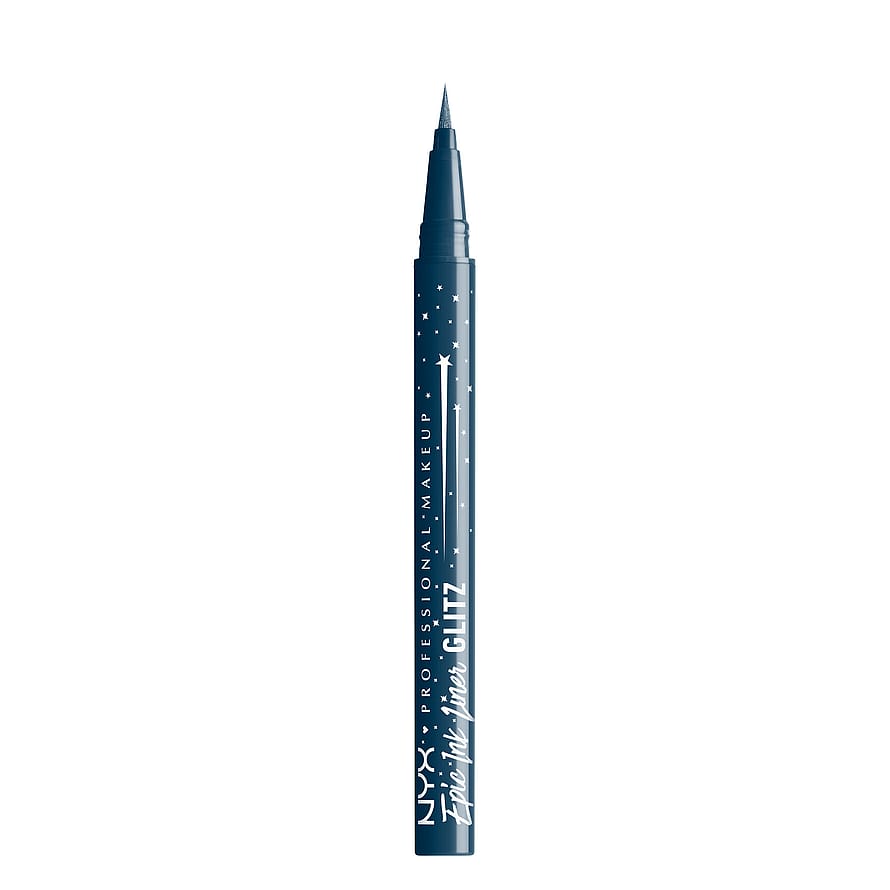 NYX PROFESSIONAL MAKEUP Epic Ink Liner Glitz Vandfast Eyelinerpen 05 Denim Dazzle