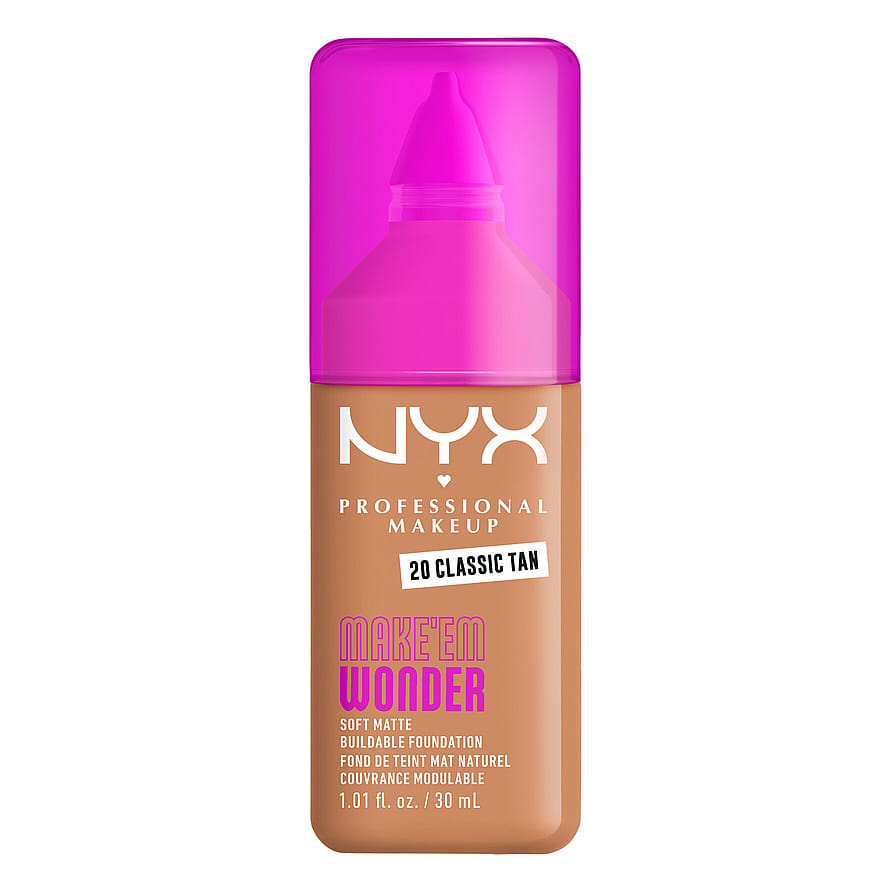 NYX PROFESSIONAL MAKEUP Make Em Wonder Foundation 20 Classic Tan