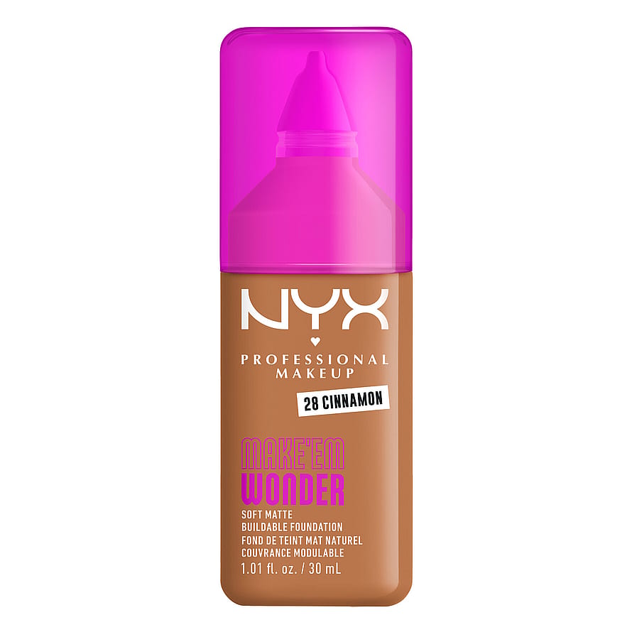 NYX PROFESSIONAL MAKEUP NPMU Make Em Wonder Foundation 28 Cinnamon