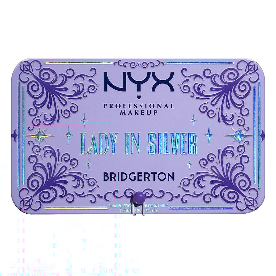 NYX PROFESSIONAL MAKEUP Bridgerton Royal Blushpalette 2 Lady In Silver