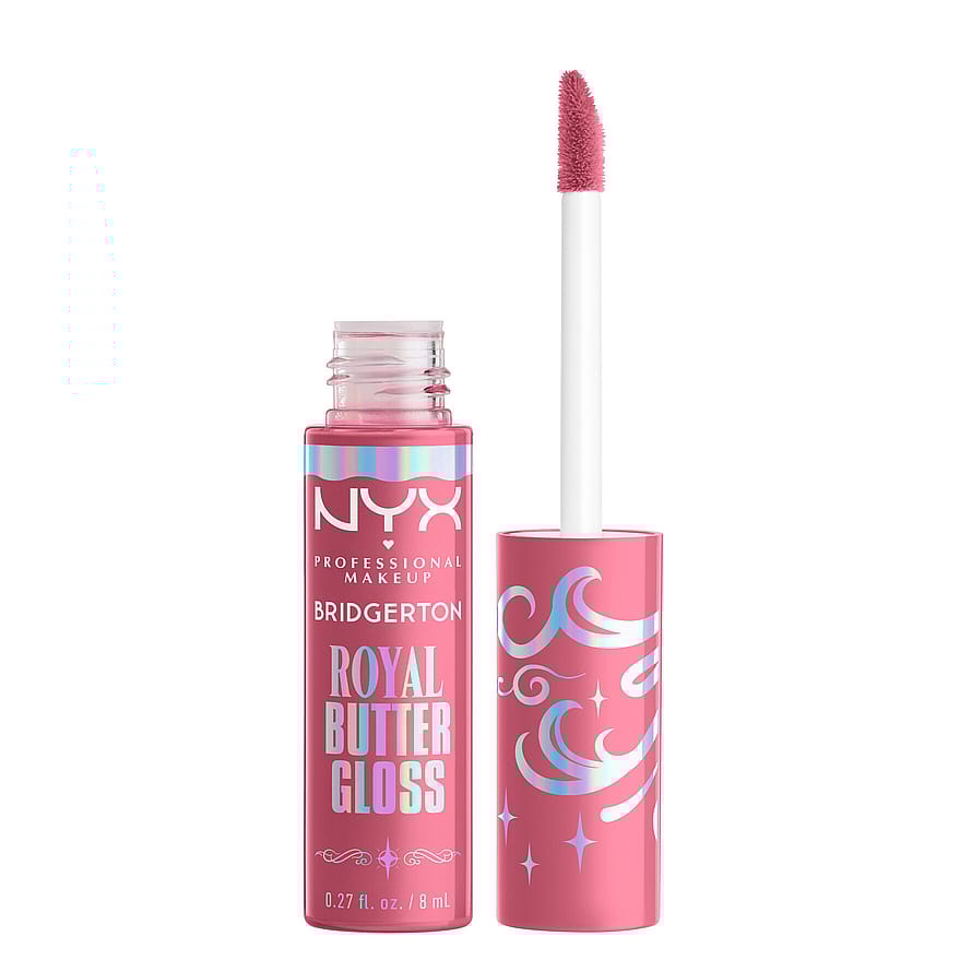 NYX PROFESSIONAL MAKEUP Bridgerton Royal Butter Gloss Lipgloss 1 Angel Food Cake