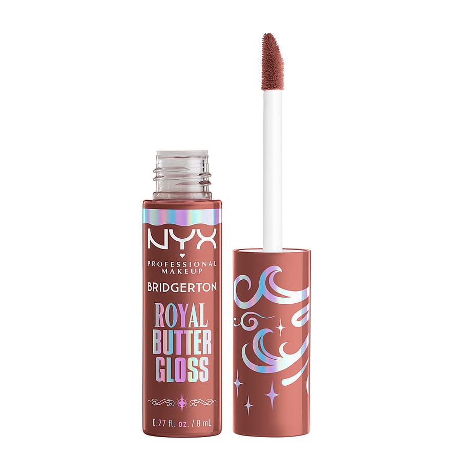 NYX PROFESSIONAL MAKEUP Bridgerton Royal Butter Gloss Lipgloss 2 Praline