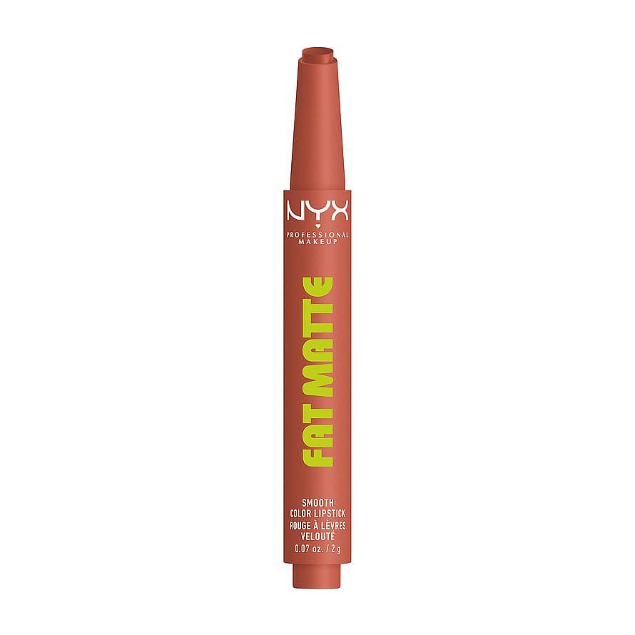 NYX PROFESSIONAL MAKEUP Fat Matte Slick Click Læbepomade 01 Cozy Whipped